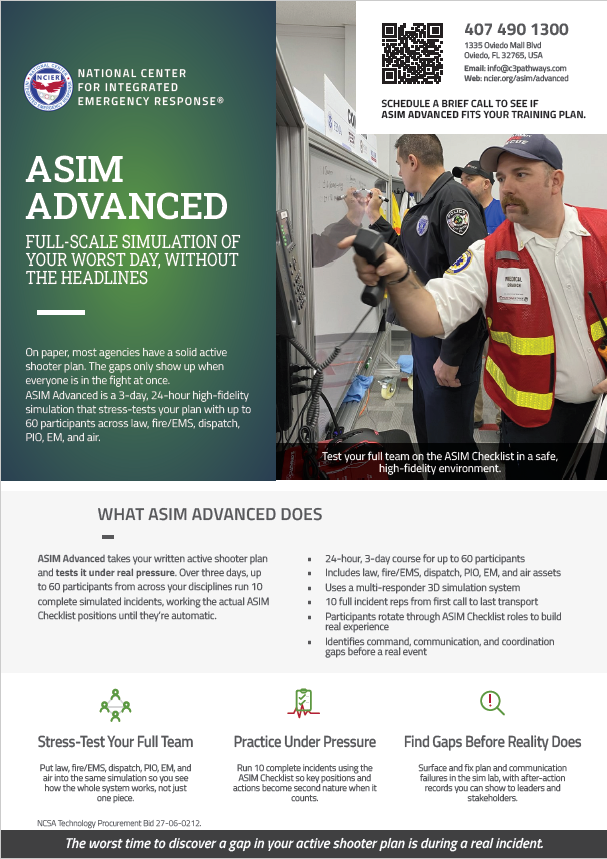 ASIM Advanced Brochure